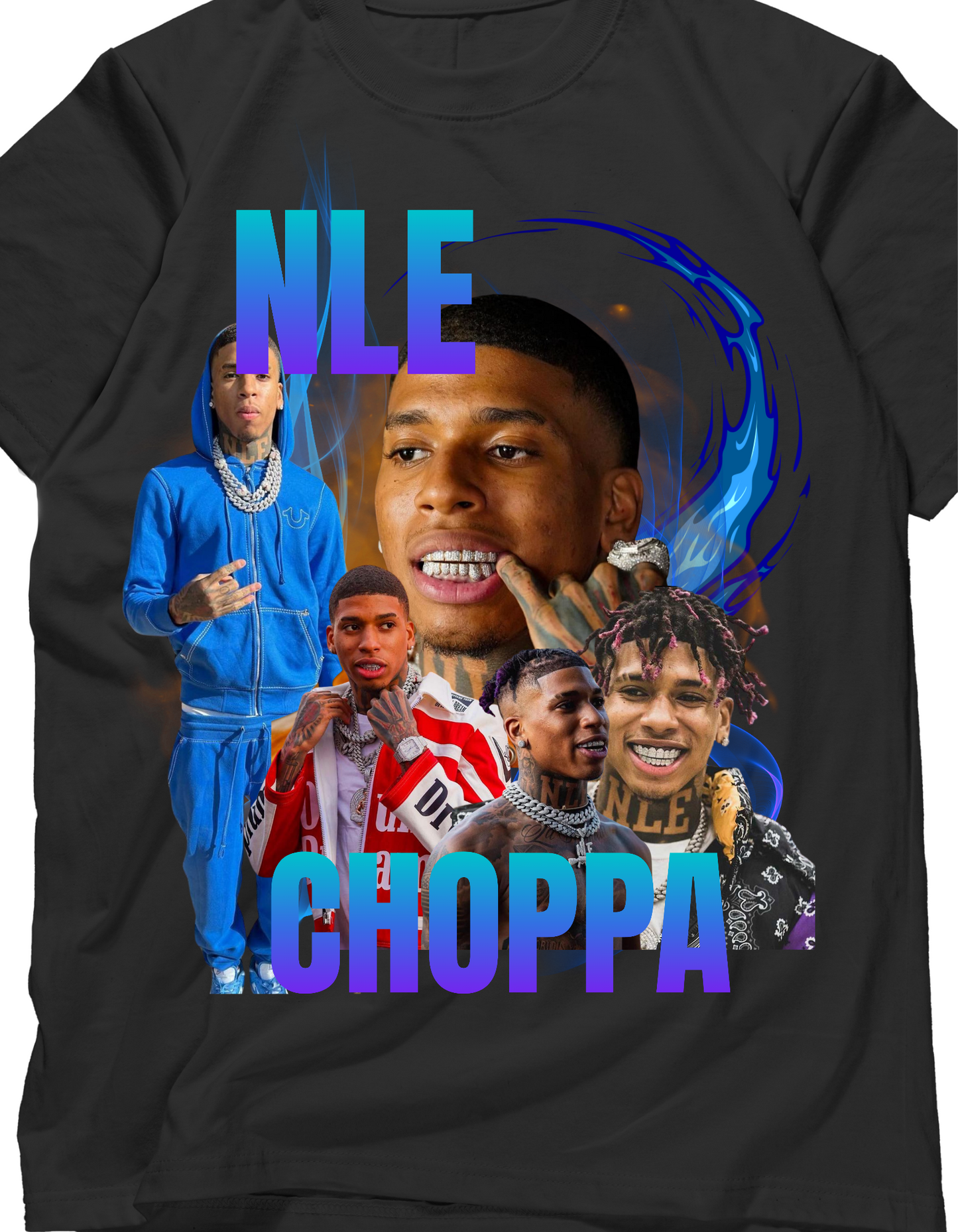 Nle choppa 1 graphic tee