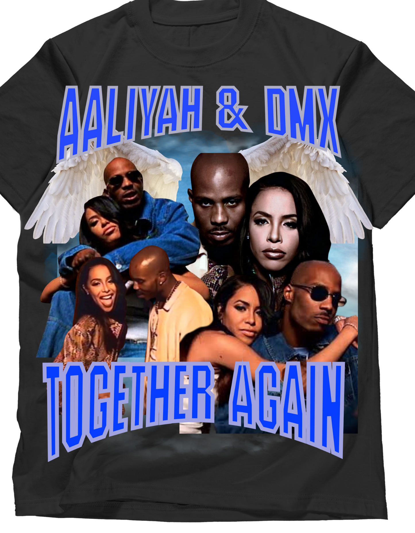 Aaliyah and dmx graphic tee