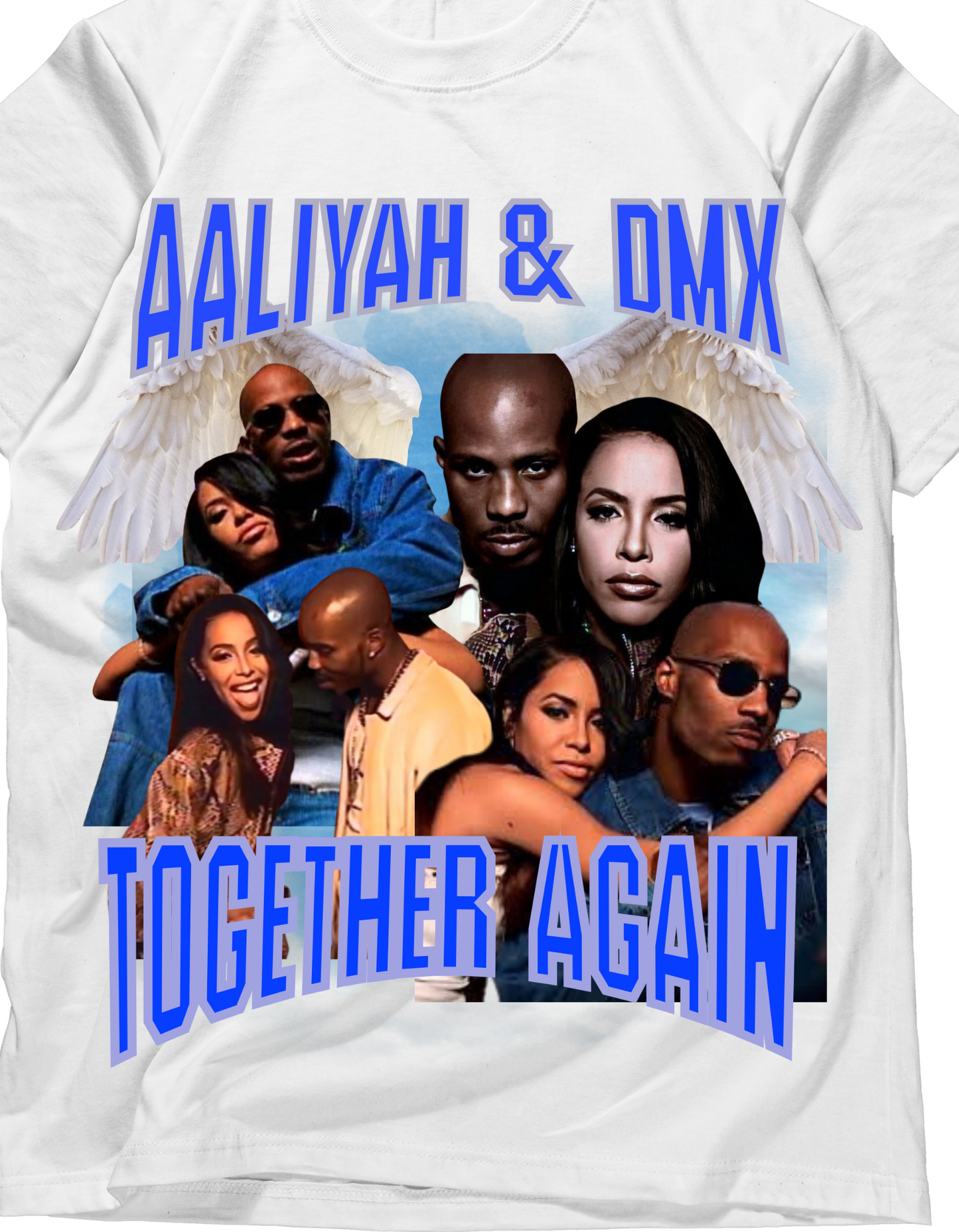 Aaliyah and dmx graphic tee