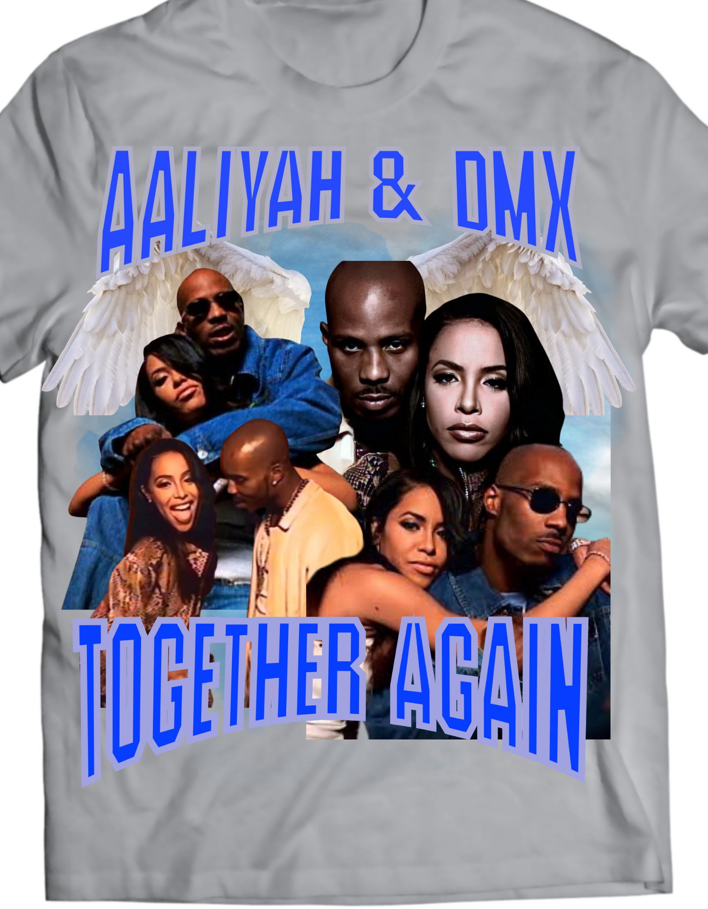 Aaliyah and dmx graphic tee