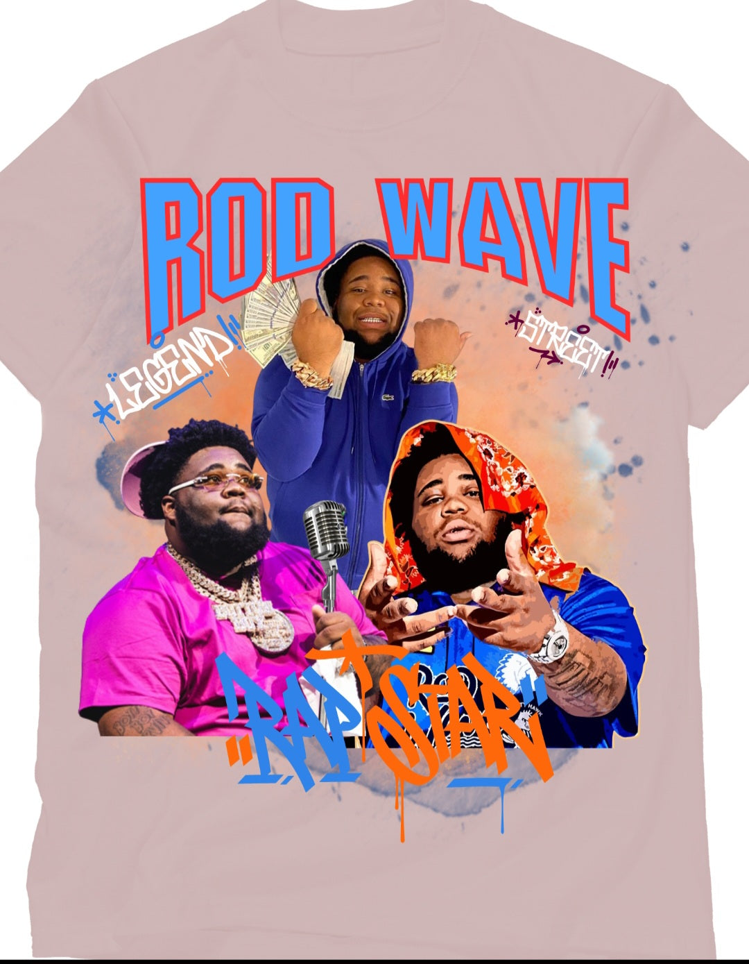 Rod wave graphic tee