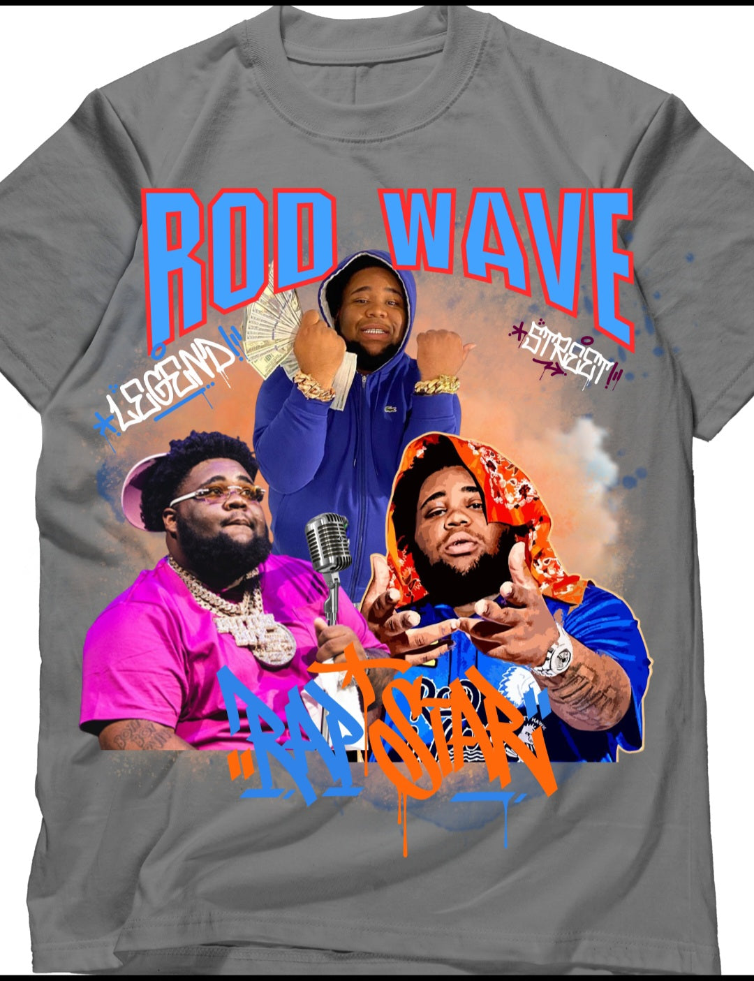 Rod wave graphic tee