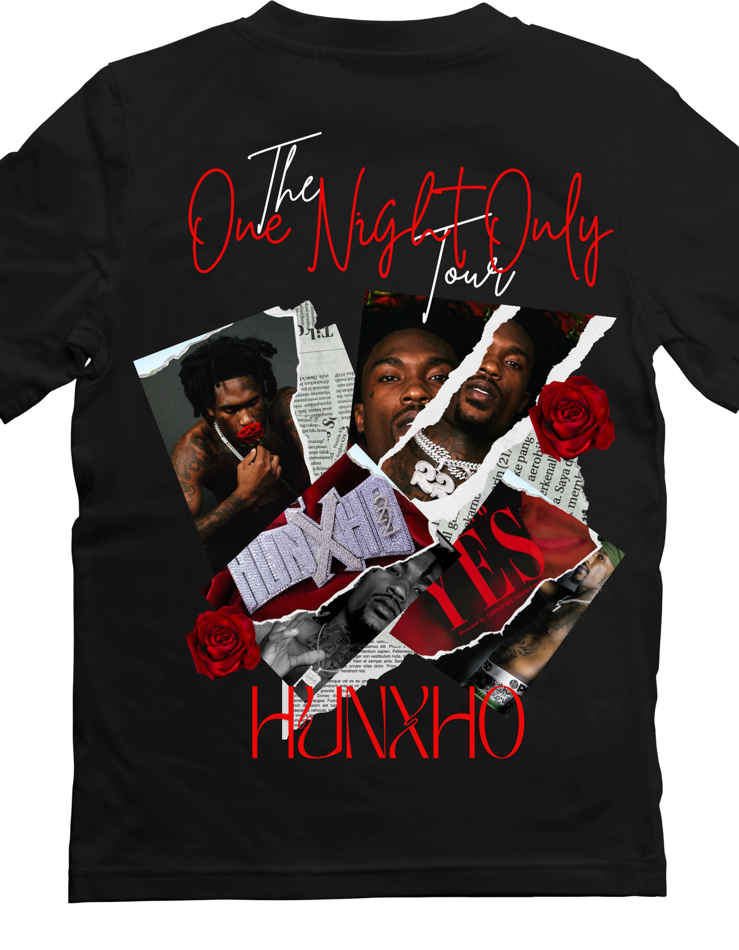 Hunxho one Night Only graphic tee