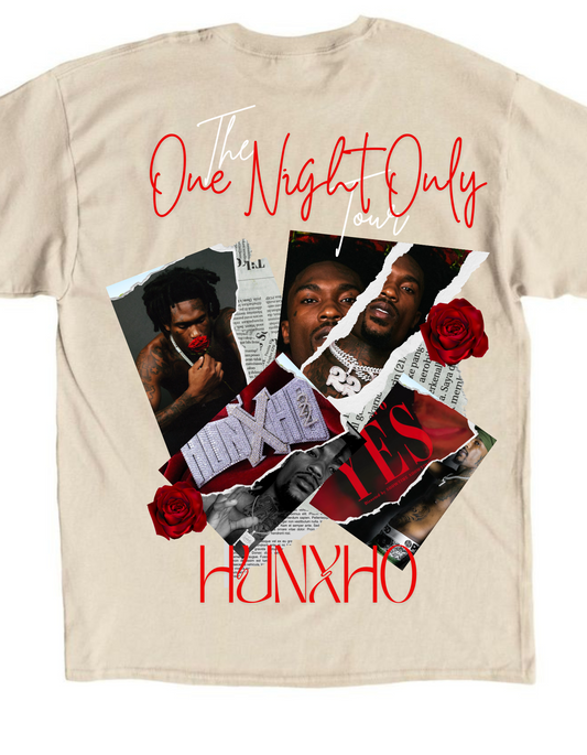 Hunxho one Night Only graphic tee