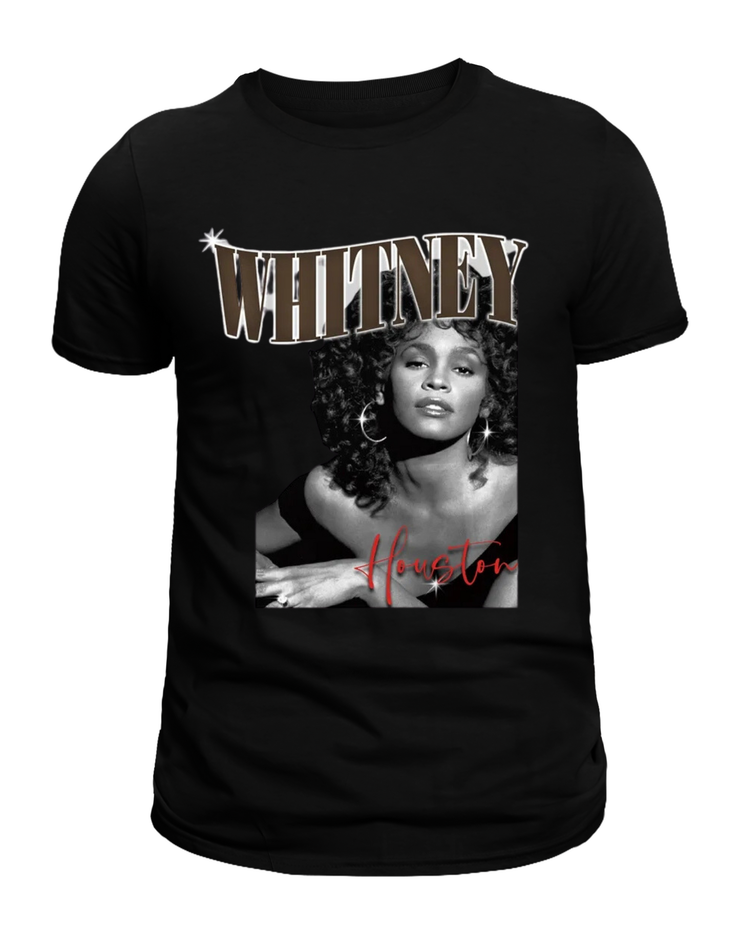 Whitney Houston graphic tee