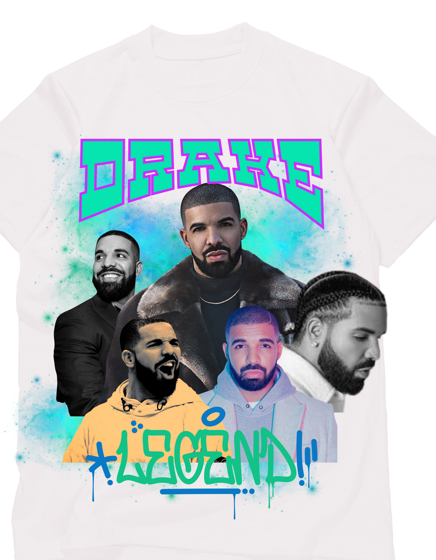 Drake 2 graphic tee