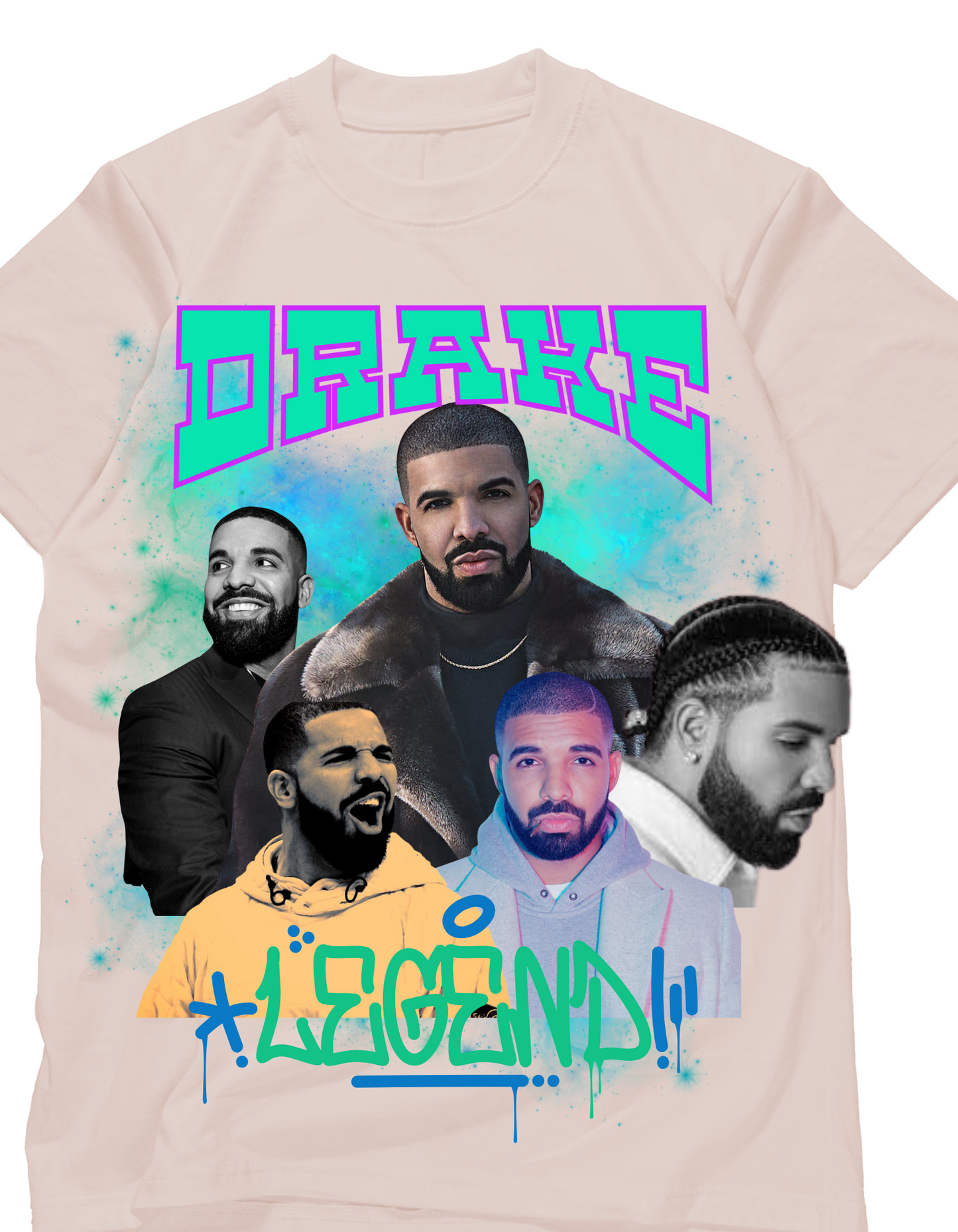 Drake 2 graphic tee