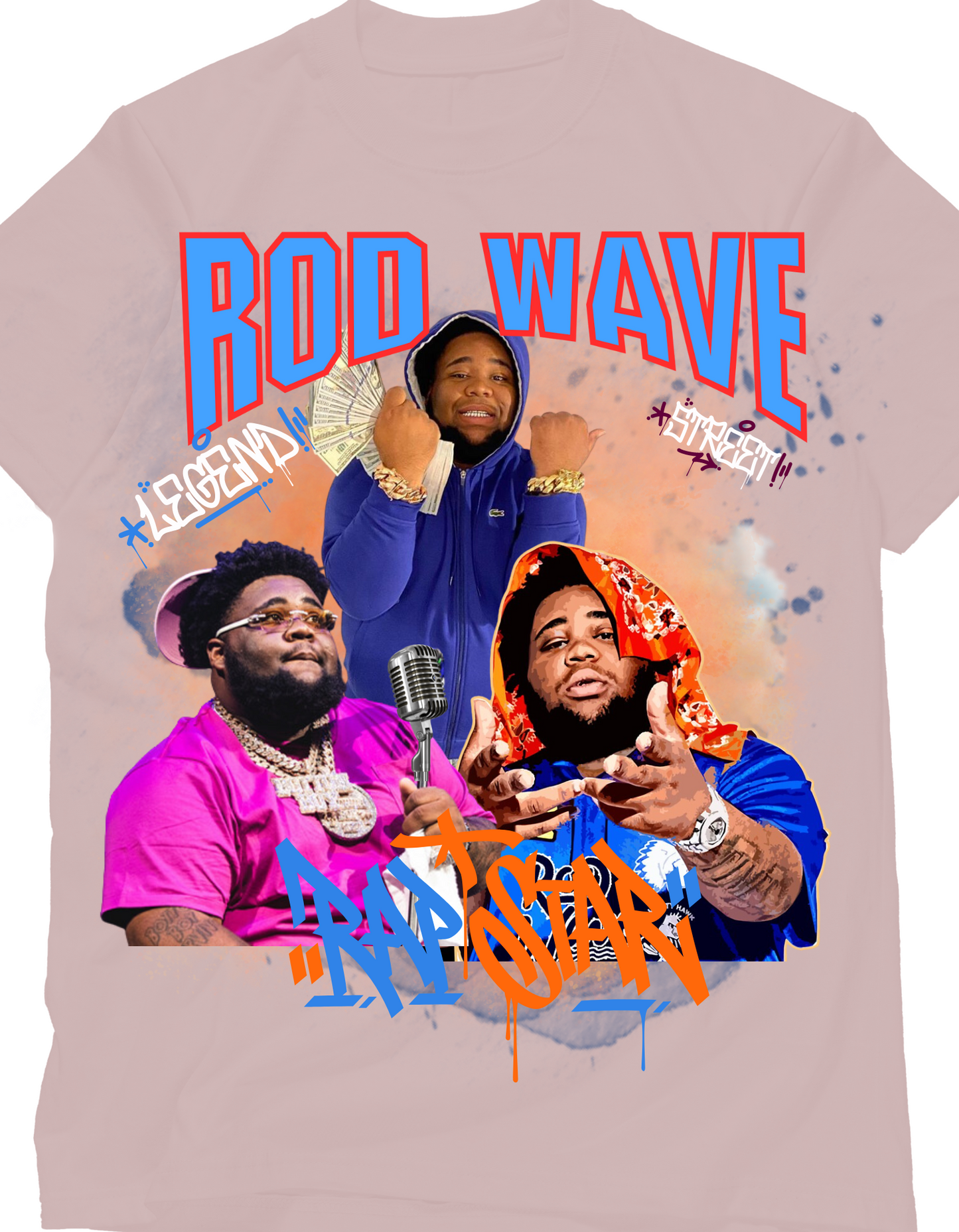 Rod wave graphic tee