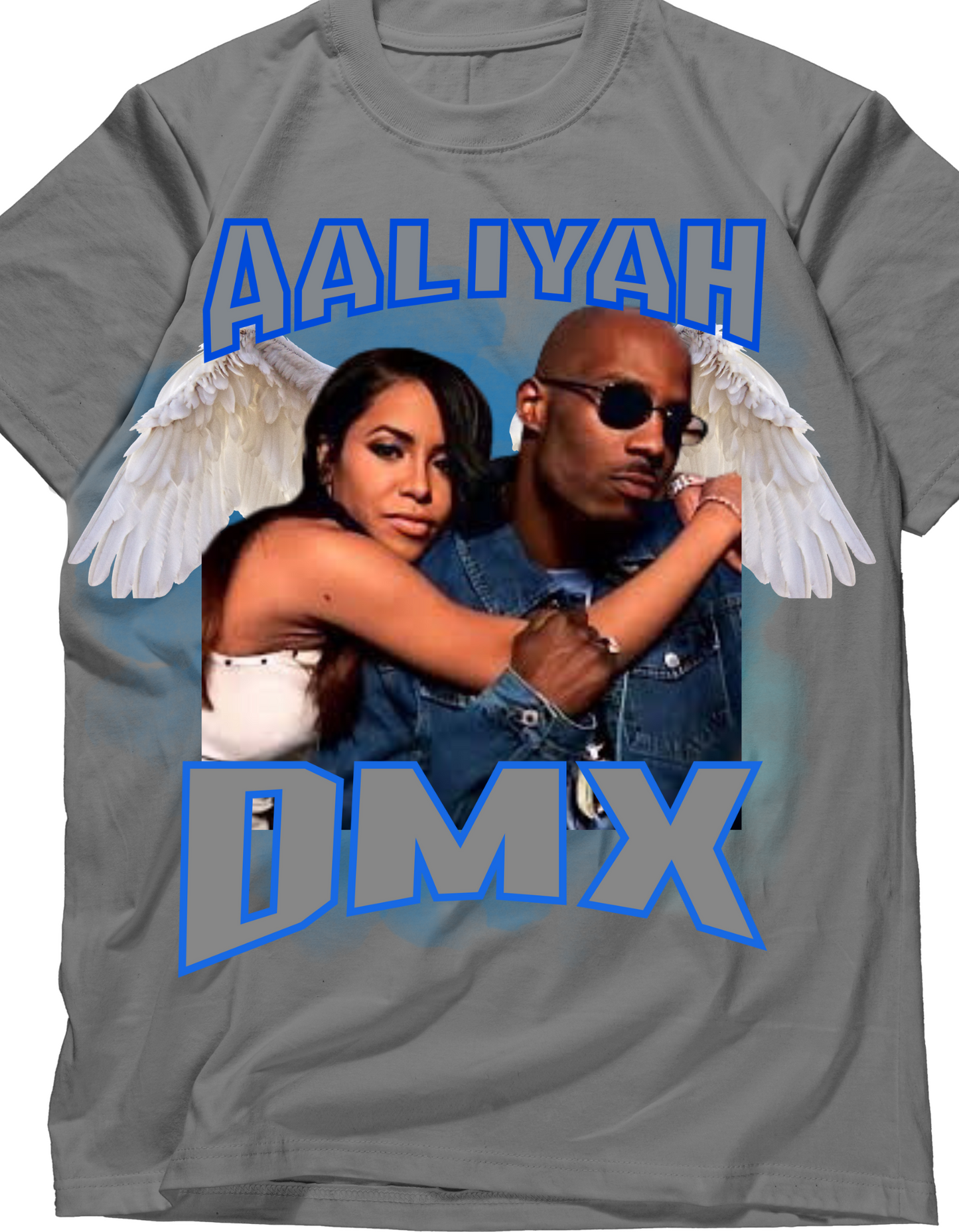 Aaliyah and dmx graphic tee