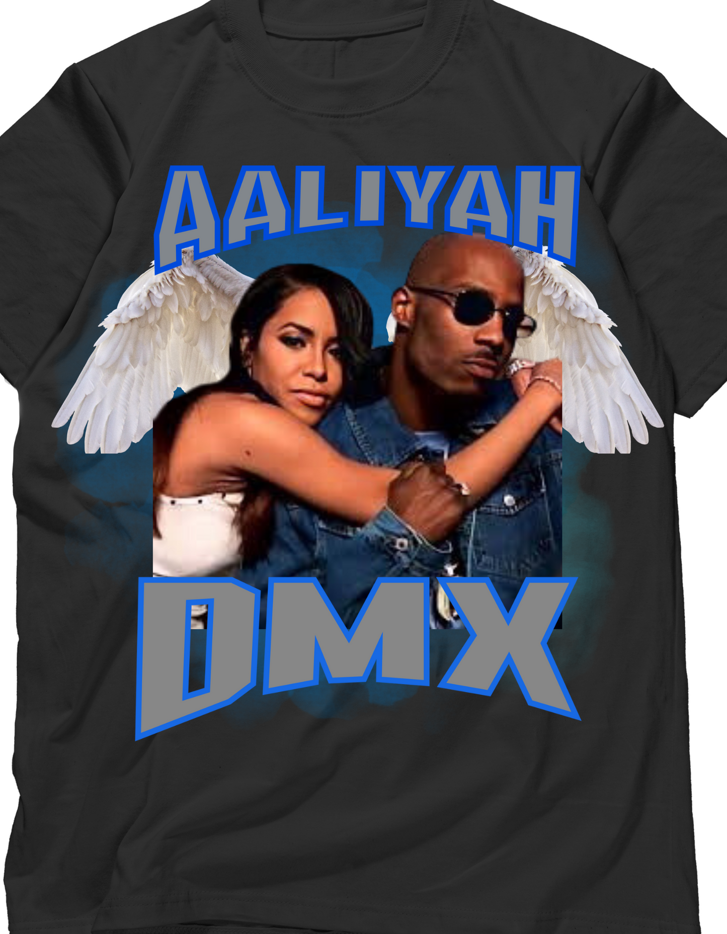 Aaliyah and dmx graphic tee