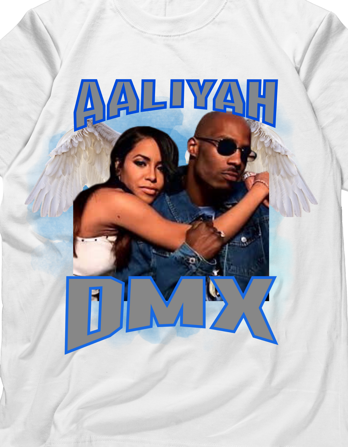 Aaliyah and dmx graphic tee