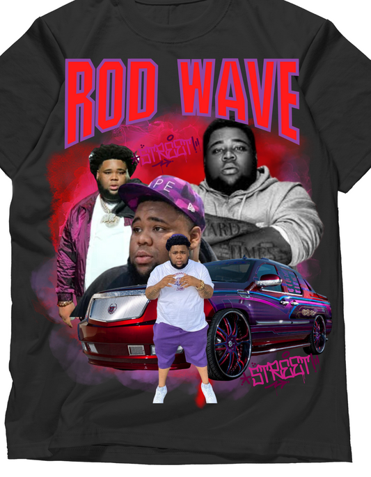 Rod wave 3 graphic tee