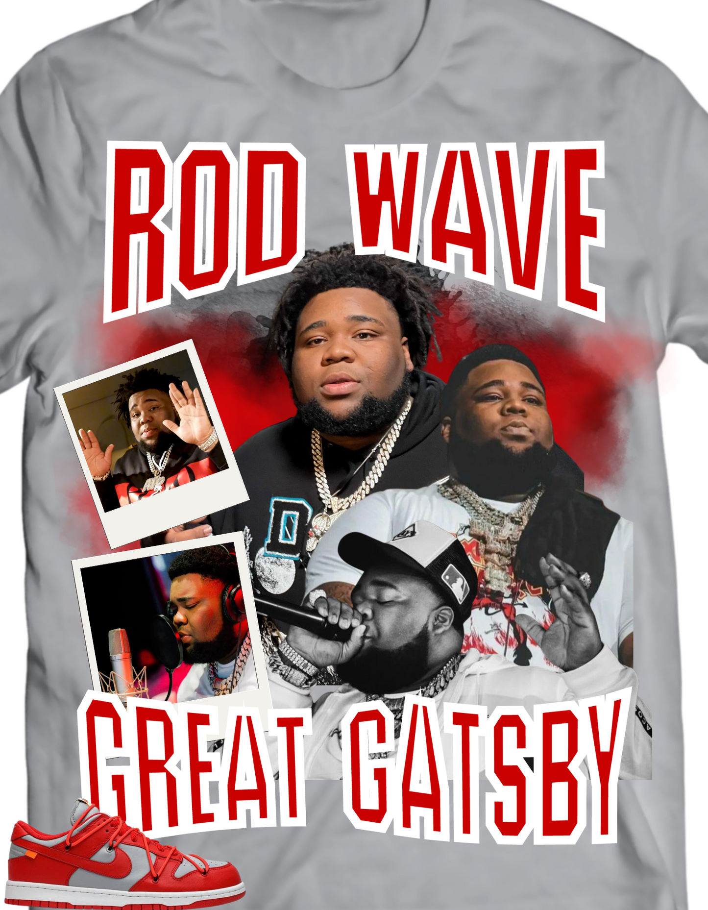 Rod wave great gatsby graphic tee