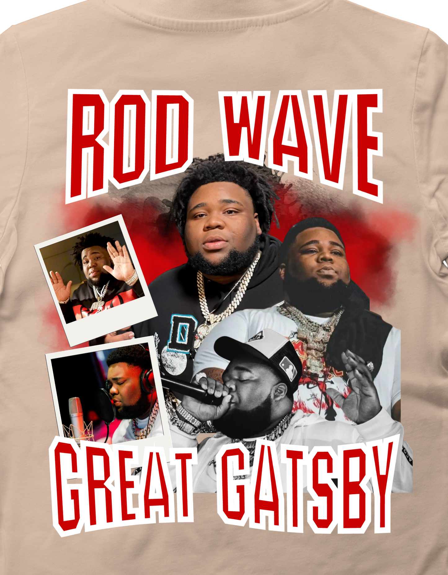 Rod wave great gatsby graphic tee