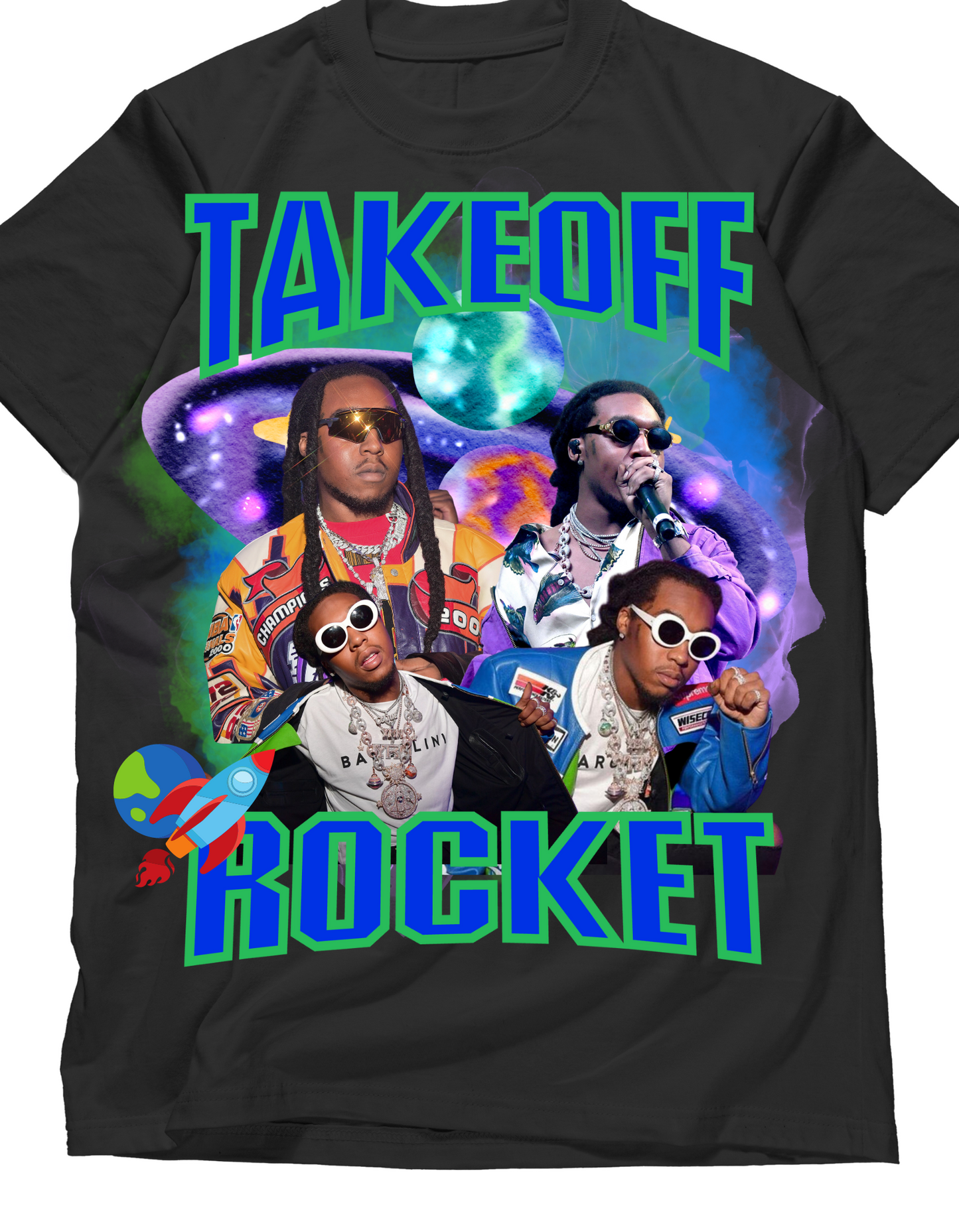 Take off graphic tee