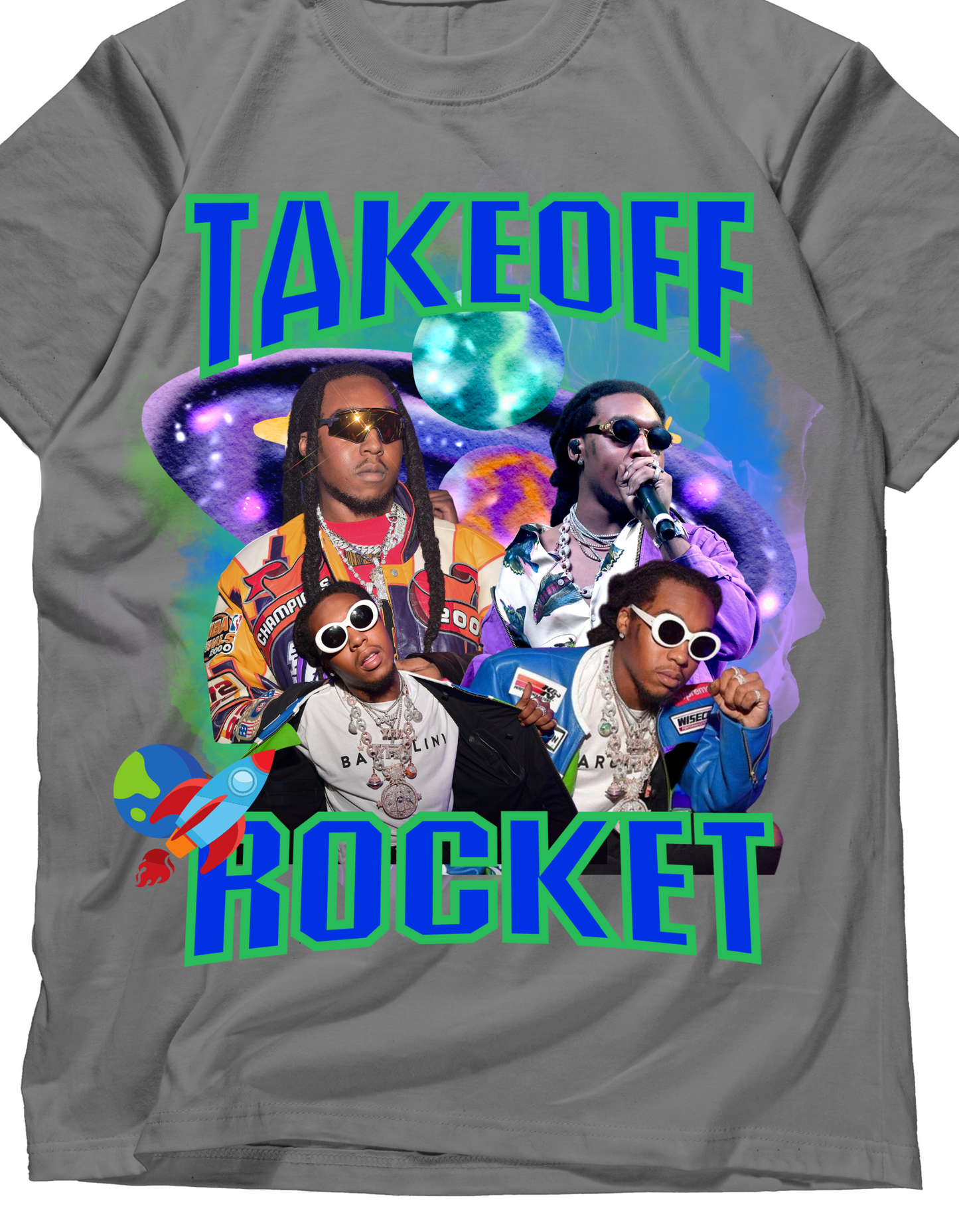 Take off graphic tee