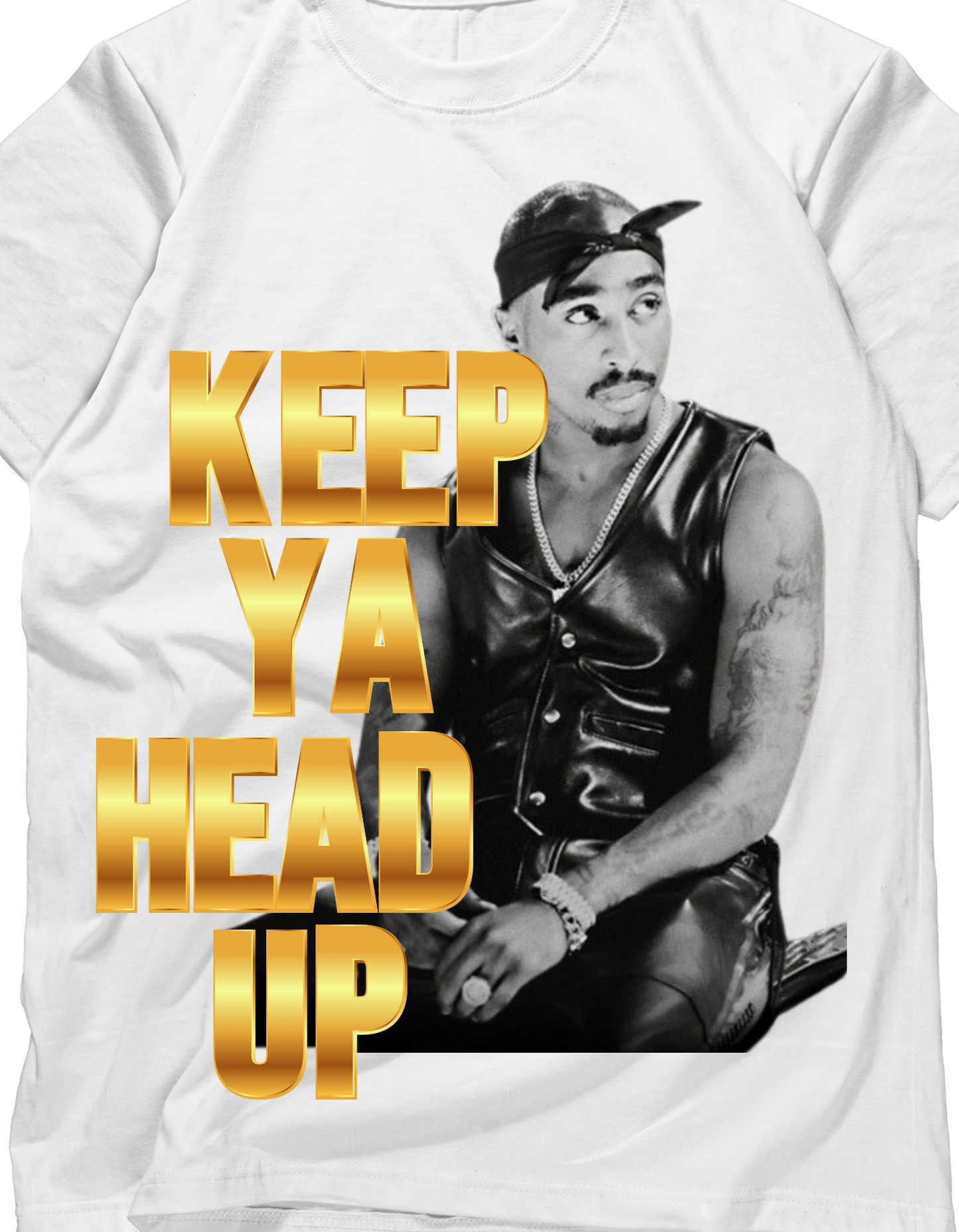 Keep ya head up graphic tee