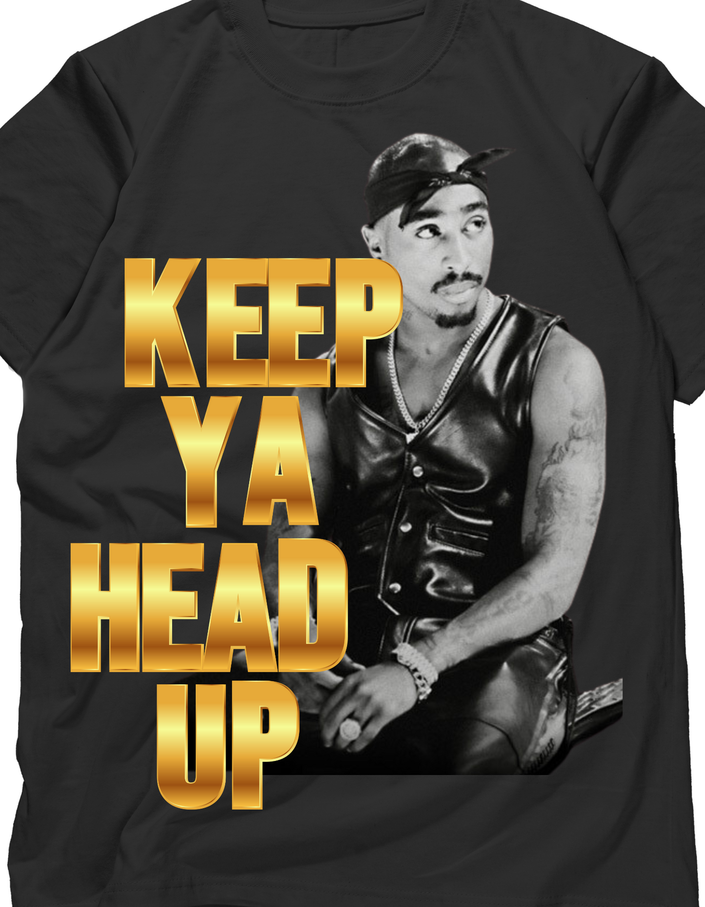 Keep ya head up graphic tee