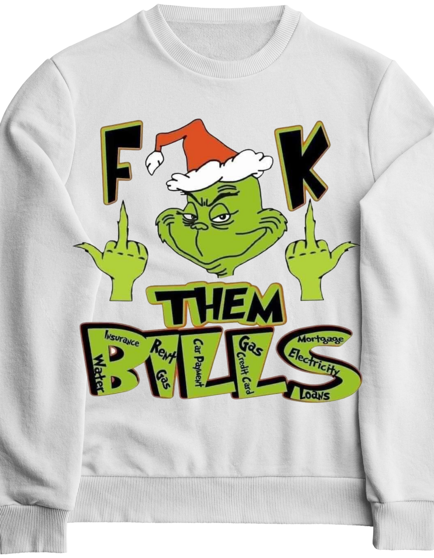 F them bills crew neck