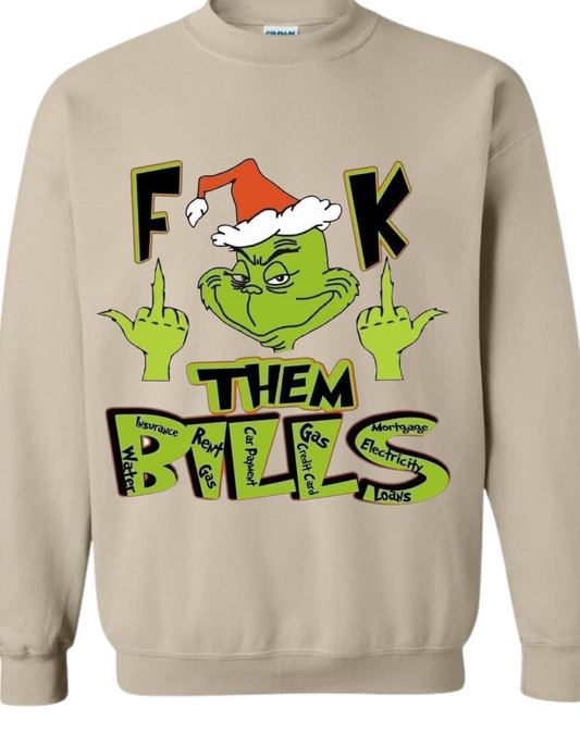 F them bills crew neck