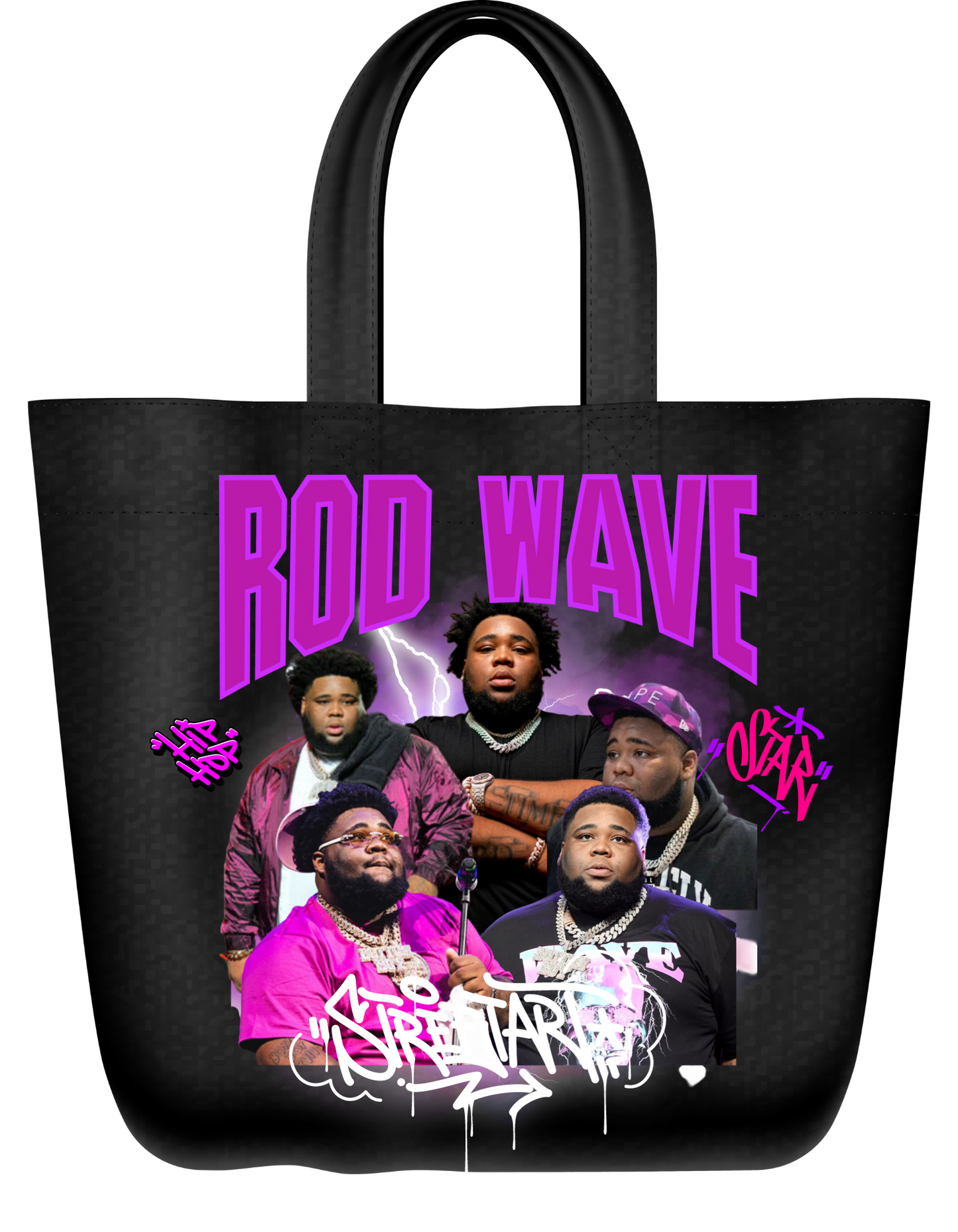 Rod wave tote bag