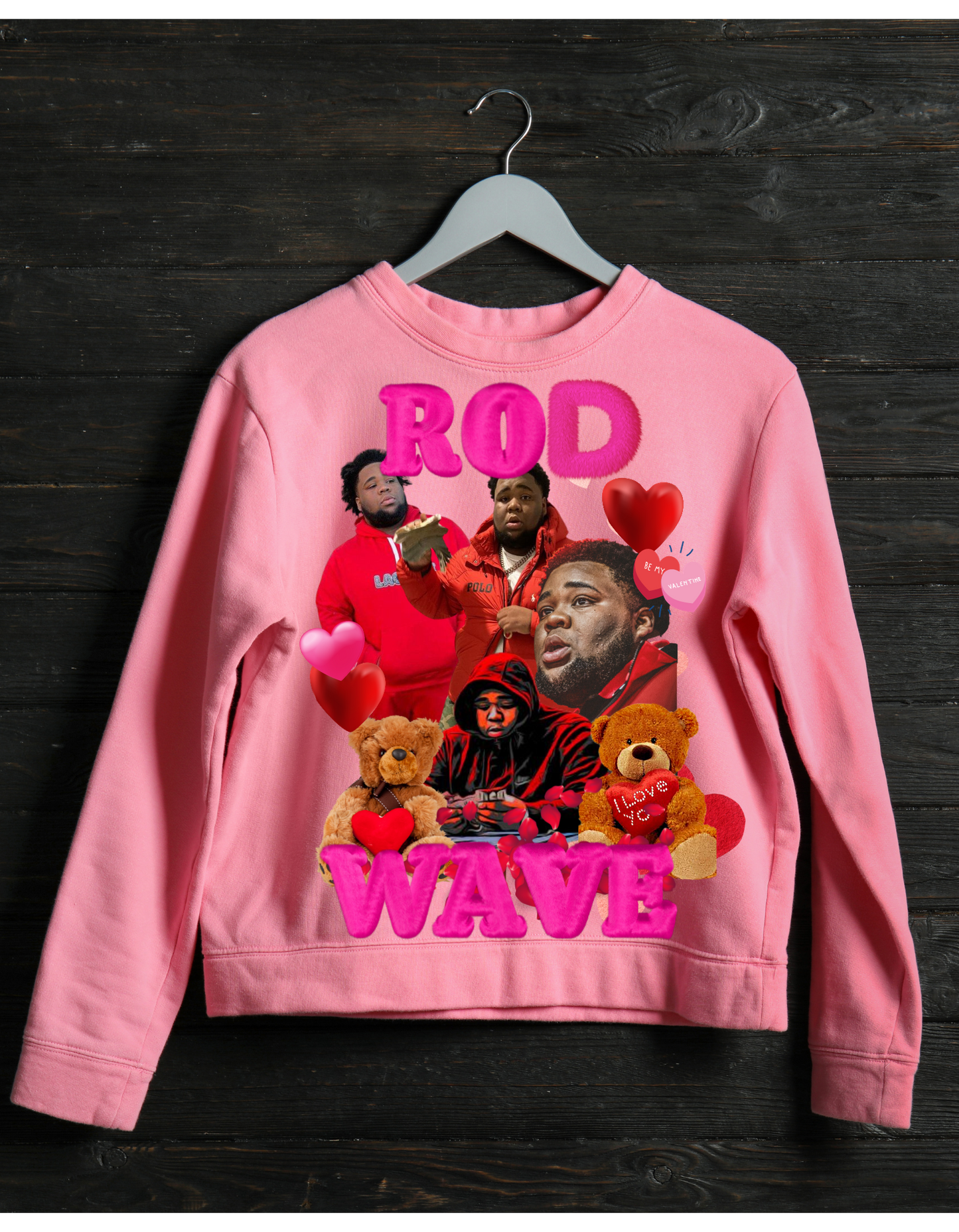 Rod wave valentine edition graphic top