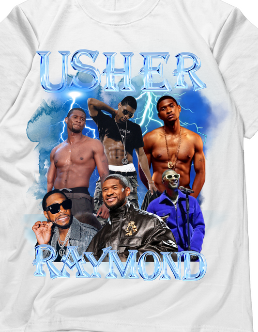 Usher 3 graphic tee