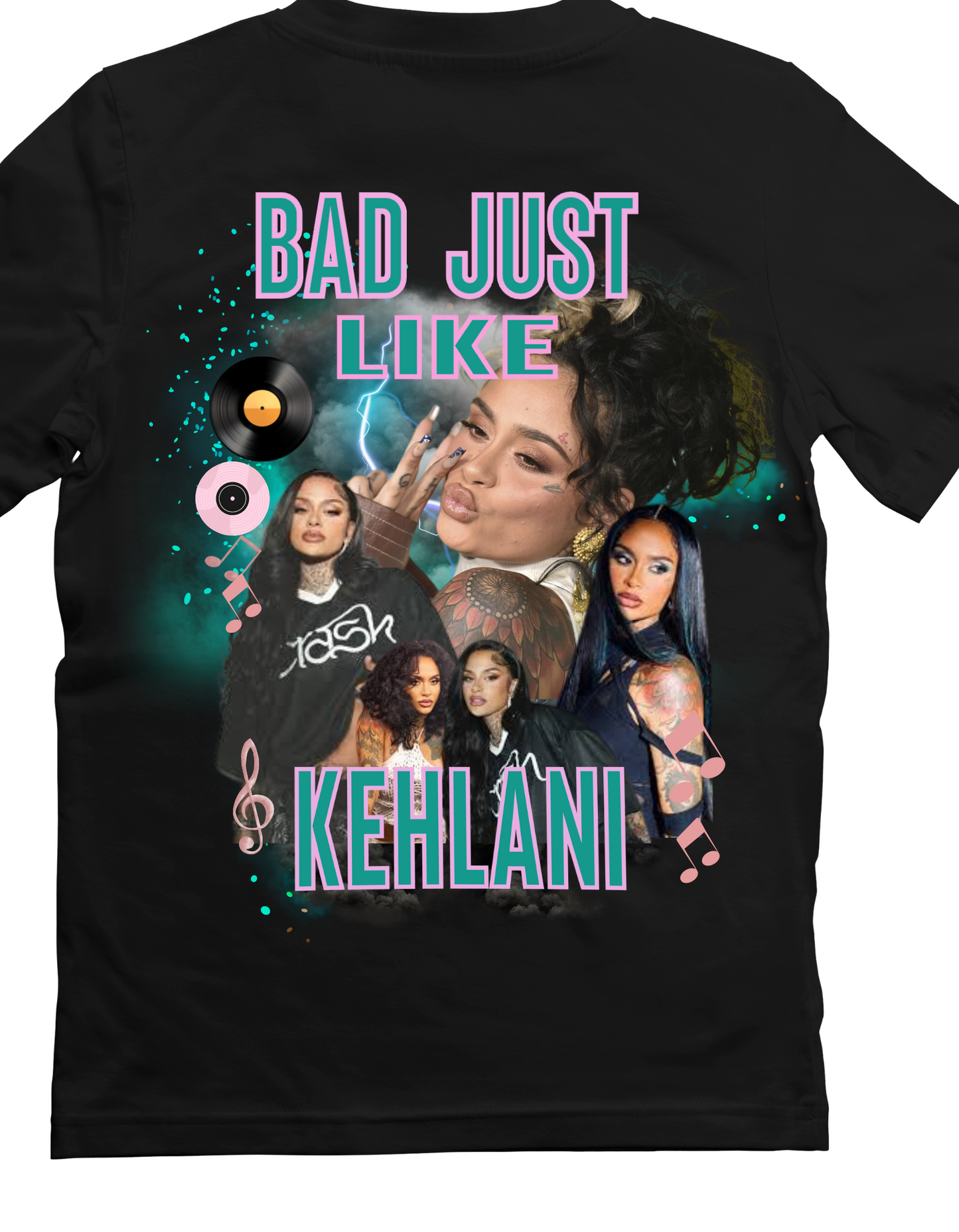 Just like k3hlani graphic shirt