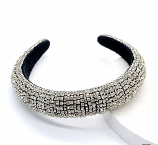 Silver Glamour Headband