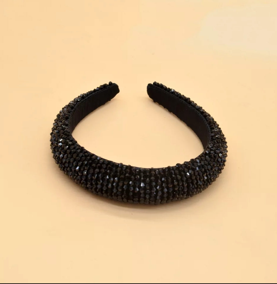 Black Glamour Headband