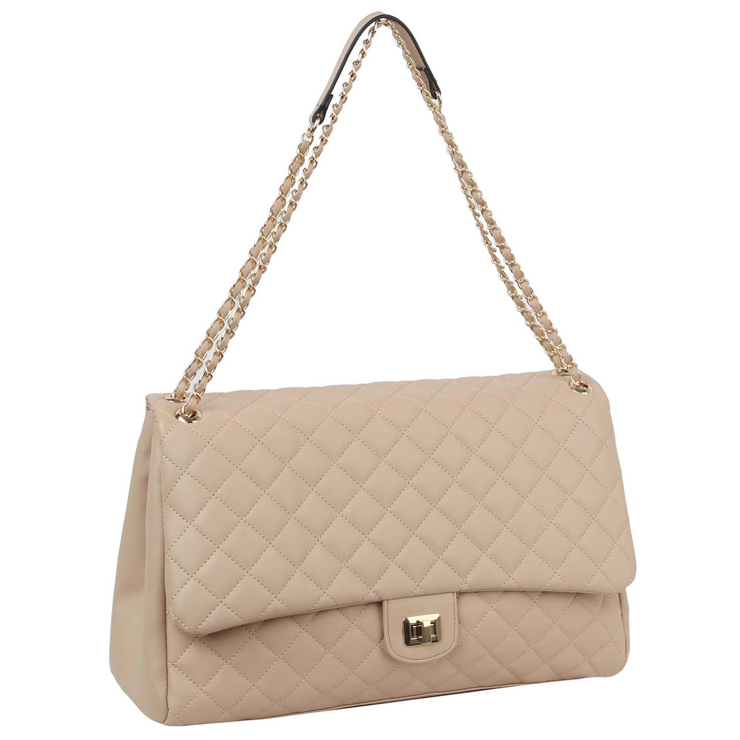 Large quilted bag