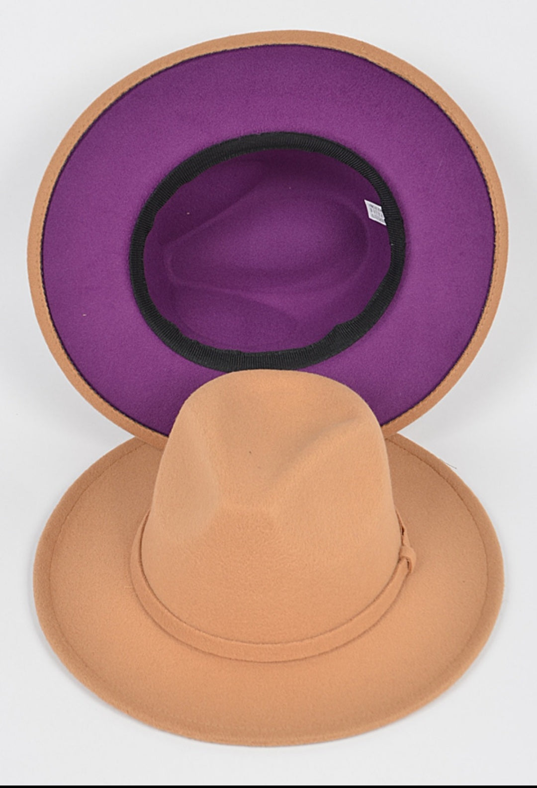 Two toned fedora