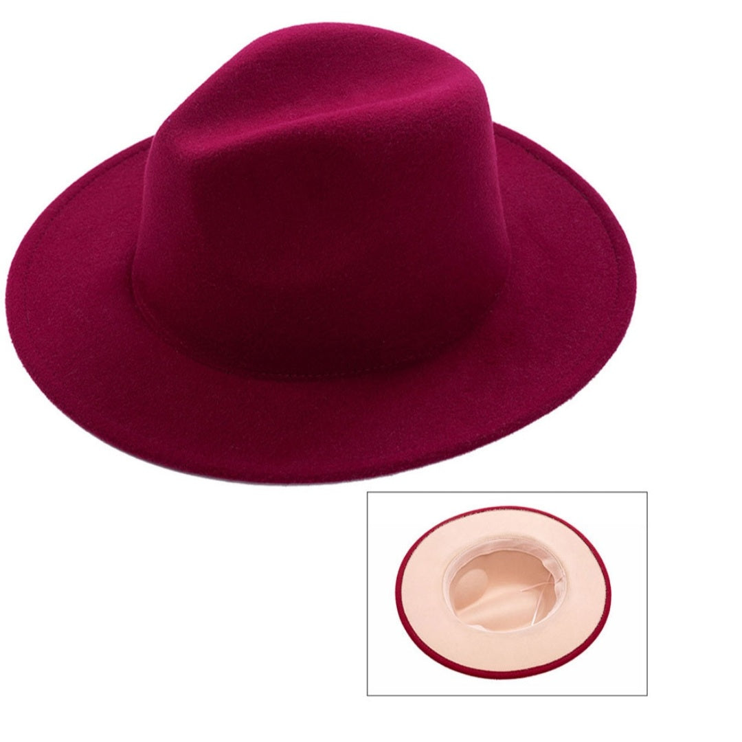 Two toned fedora