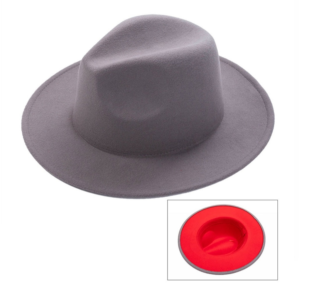 Two toned fedora